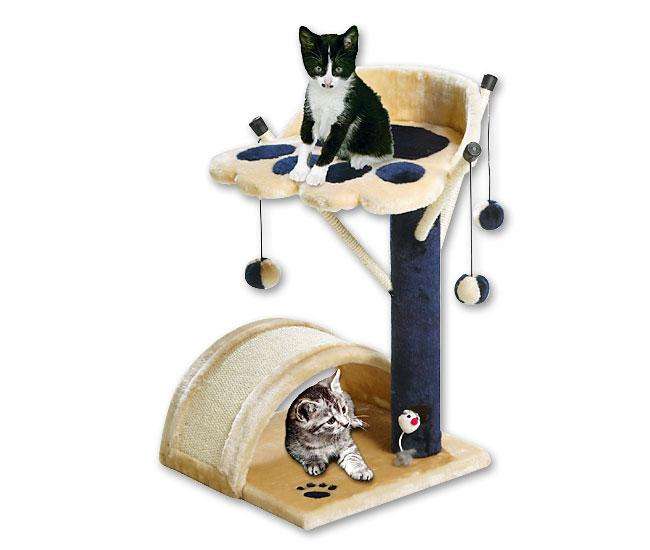 Karlie TREND LINE Kratzbaum KITTY KIDZ 3 Beige