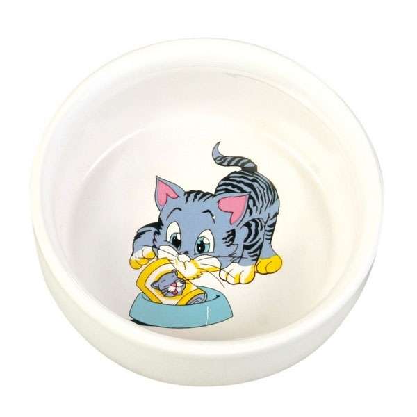 Trixie Keramiknapf Katzenmotiv - 0