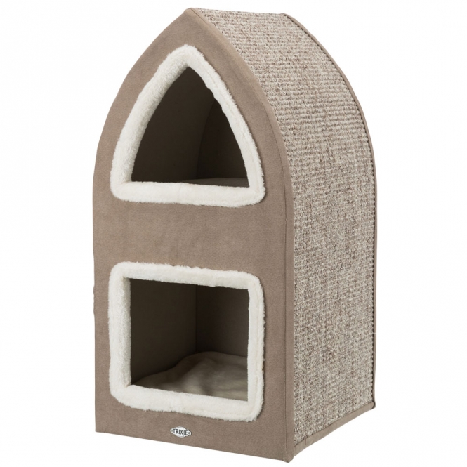 Trixie Kratztonne Cat Tower Marcy