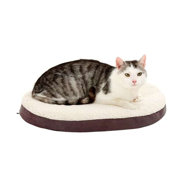 Karlie Ortho Bed Mini - Oval Braun