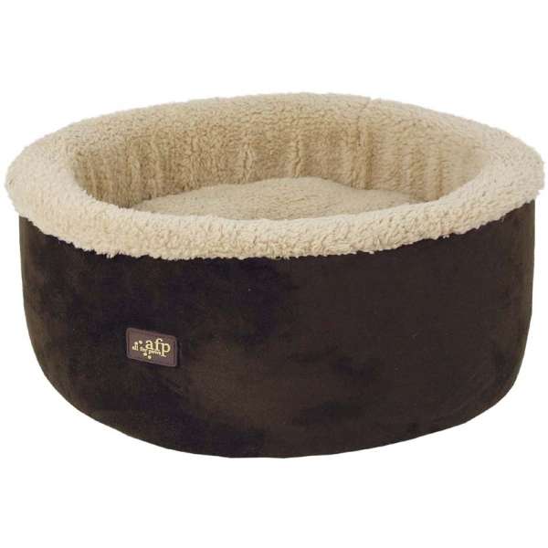 All for Paws Curl & Cuddle Katzenbett Braun